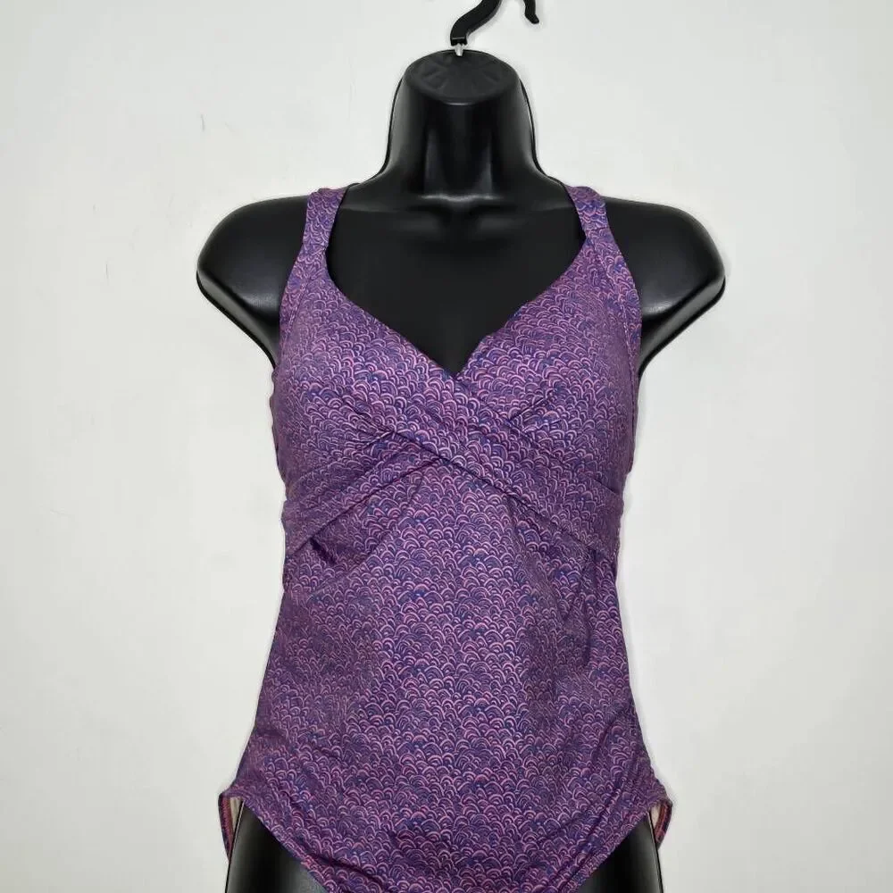 Liberty HIgh Dive Read Between the Coastlines Swimsuit Size Large
